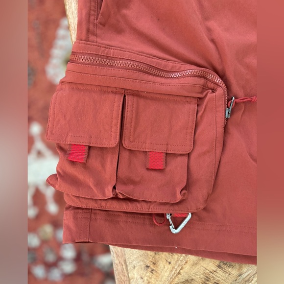 Nike ACG Cargo Shorts - Redstone University Red Men's Sz Large 😮‍💨🩳 - Picture 2 of 14